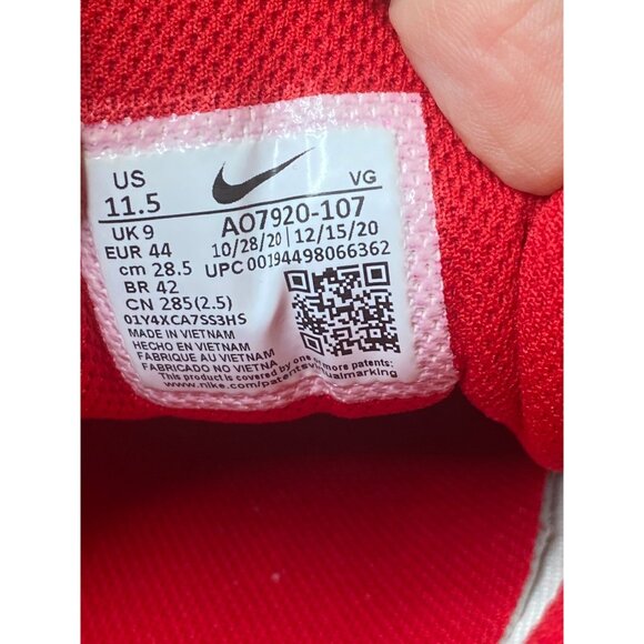 Nike Women's HyperDiamond 3 Keystone Softball Cleats AO7920-107 Red Size 11.5 - Picture 8 of 8